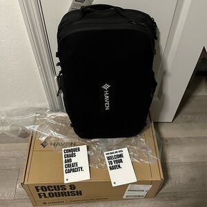 Haven Athletic Black Men's Backpack